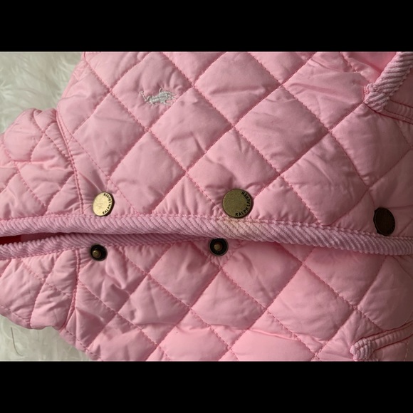 Infant Polo Ralph Lauren Pink Snowsuit. Size 3 M - Picture 2 of 4